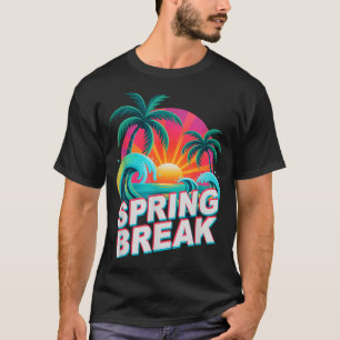 Retro spring break beach trip vacation cruise T-Shirt