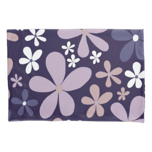 Retro Spring Daisies #10 #decor #art Pillowcase