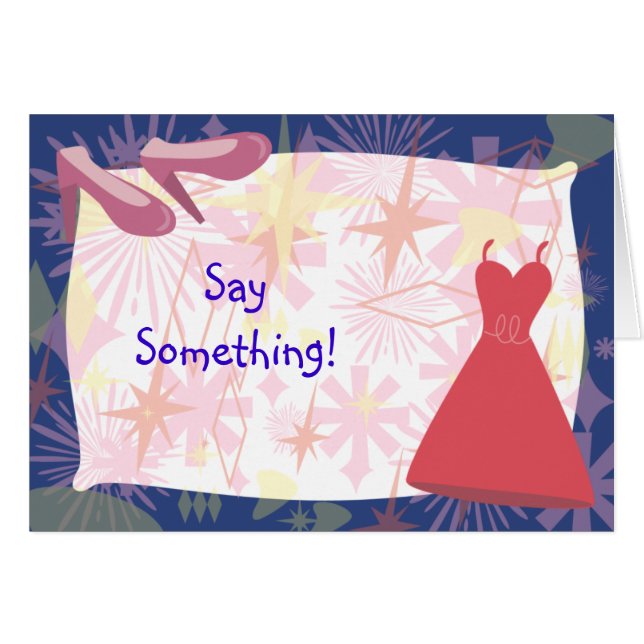 Retro Spunky Gal (Front Horizontal)