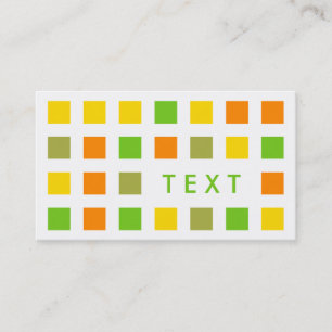 RETRO squares Business Card