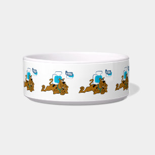 Retro Squares Scooby-Doo Lying Down Bowl