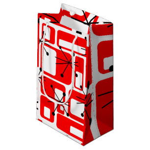 Retro Squares Small Gift Bag