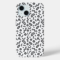 Retro Squiggle Pattern