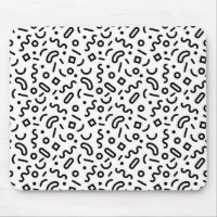 Retro Squiggle Pattern