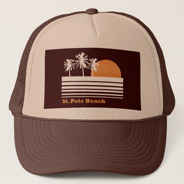 Retro St Pete Beach Hat (Front)
