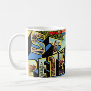 Retro St Petersburg Florida  Coffee Mug