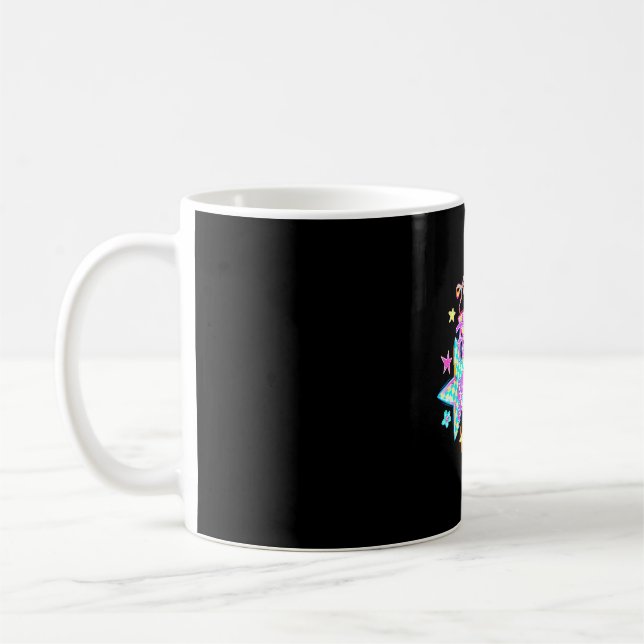 Retro star fourth grade back to school 4th grade coffee mug (Left)