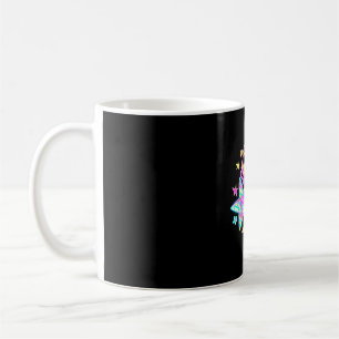 Retro star second grade back to school 2nd grade coffee mug