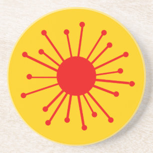 Retro Starburst Coaster