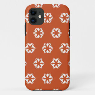 Retro Starburst Pattern Boho Decor iPhone 11 Case
