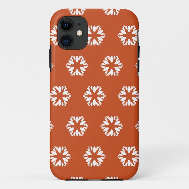 Retro Starburst Pattern Boho Decor Case-Mate iPhone Case (Back)