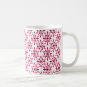 Retro Starlight Mug, Magenta Coffee Mug