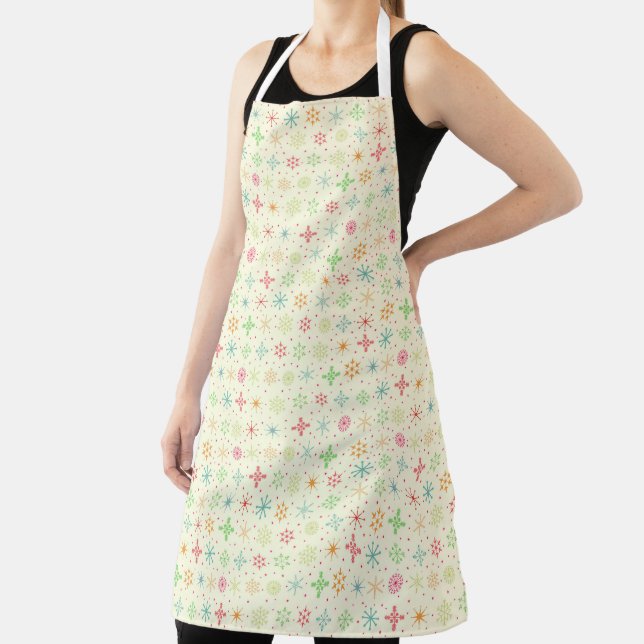Retro Stars Apron (Insitu)