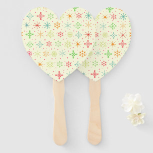 Retro Stars Hand Fans