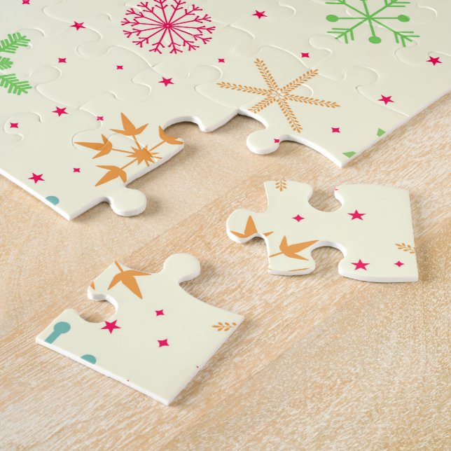 Retro Stars Jigsaw Puzzle (Side)