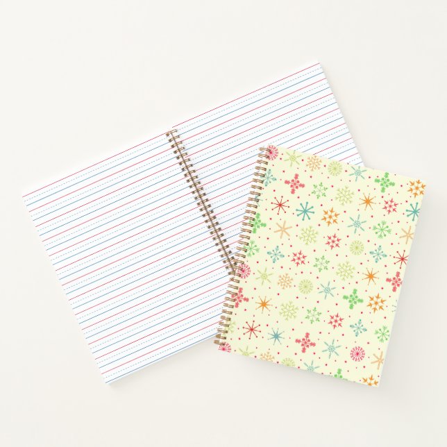 Retro Stars Notebook (Inside)