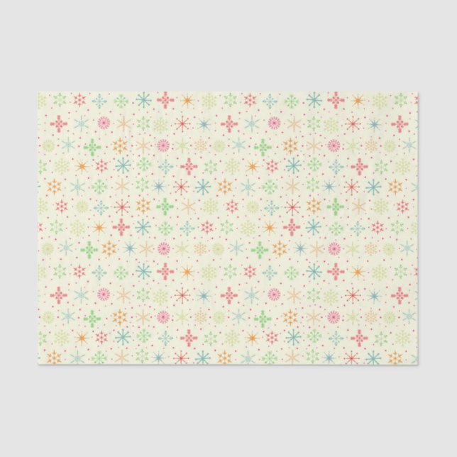 Retro Stars Tissue Paper (Front)