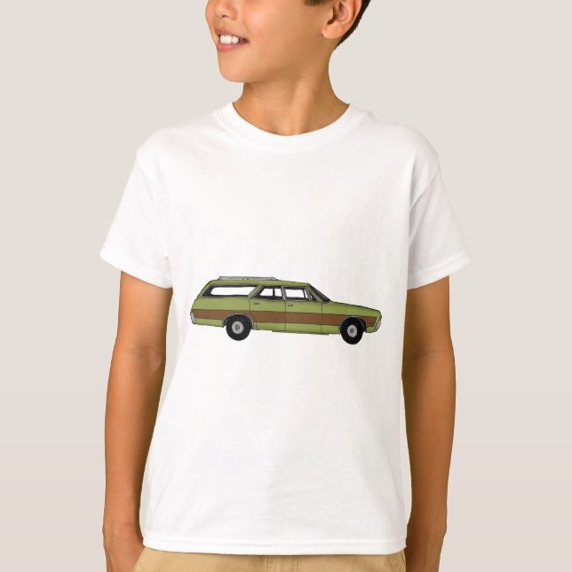 retro station wagon T-Shirt (Front)