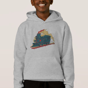 Retro Steam Train - Vintage Transport Lover