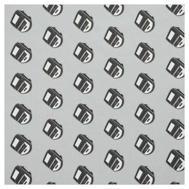 Retro Steno Machine Pick your Own Colour Fabric (Swatch)