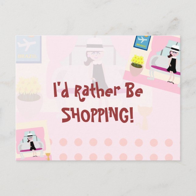 Retro Stephanie Postcard (Front)