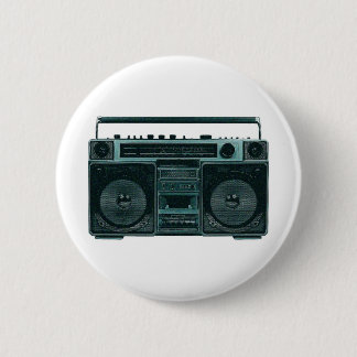 retro stereo button