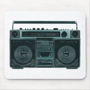 retro stereo mousepad