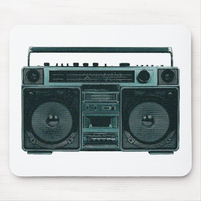 retro stereo mousepad (Front)