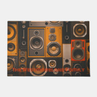 Retro Stereo Speakers