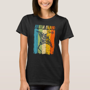 Retro Stingray Amelia Island Florida Theme Friends T-Shirt