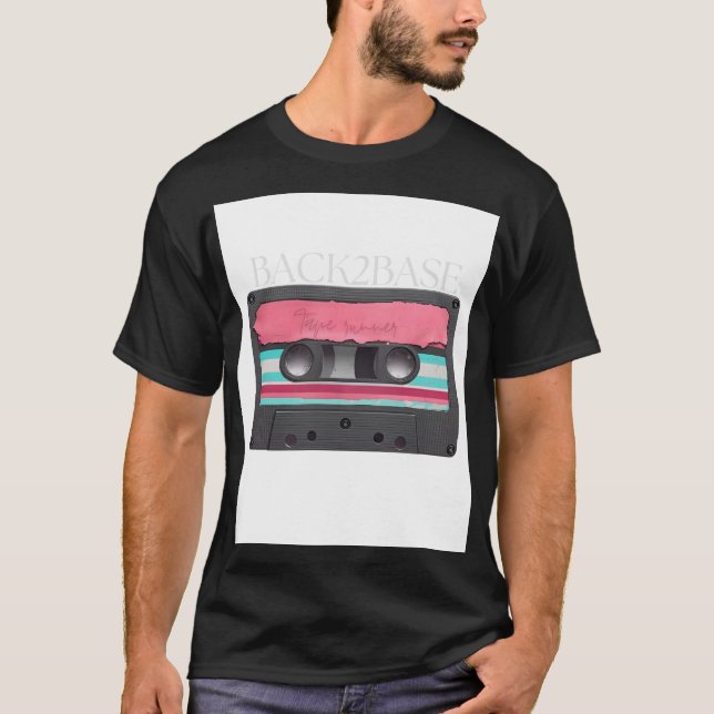 Retro streetwear Unisex T-shirt Neon 80s (Front)
