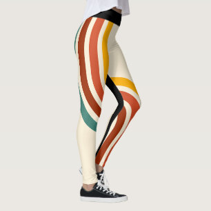 Retro Stripe Leggings