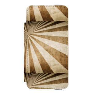 Retro stripe pattern background incipio watson™ iPhone 5 wallet case