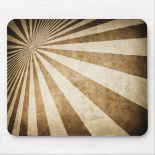 Retro stripe pattern background mouse pad