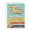 Retro Striped 70's Party Invitation