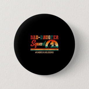 Retro striped pre k teacher student preschool back 6 cm round badge