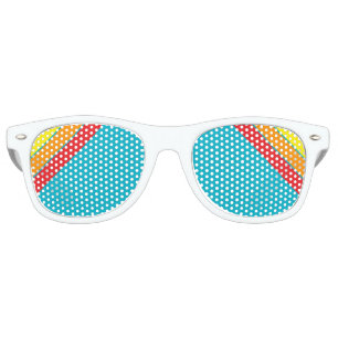 retro striped sunglasses