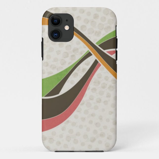 Retro stripes Case-Mate iPhone case (Back)