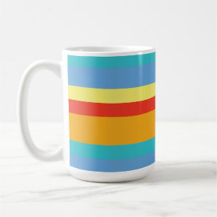Retro Stripes Coffee Mug