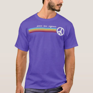 Retro Stripes Engineer T-Shirt