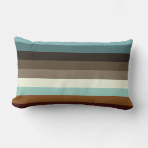 Retro Stripes Lumbar Cushion