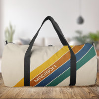 Retro Stripes Monogram