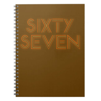 Retro Style 67 Notebook
