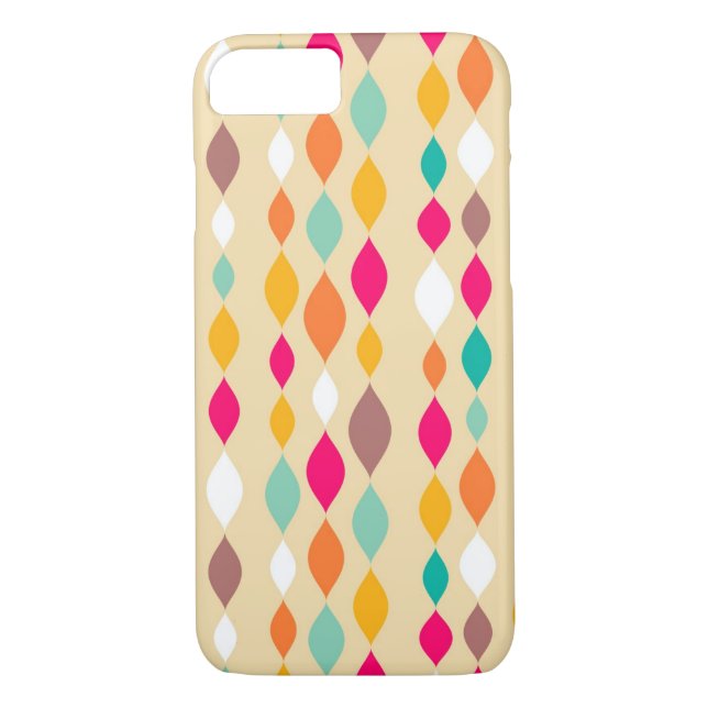 Retro style abstract pattern Case-Mate iPhone case (Back)