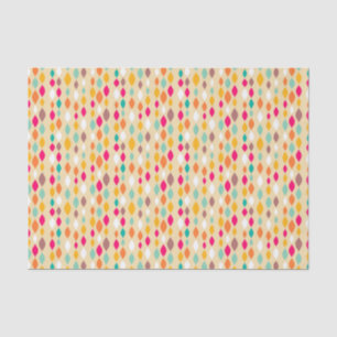 Retro style abstract pattern tissue paper