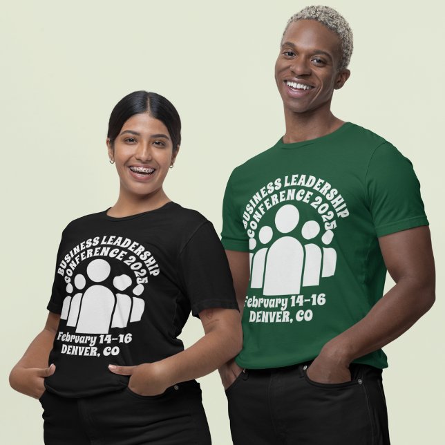 Retro-Style Business Leadership Conference T-Shirt (Creator Uploaded)