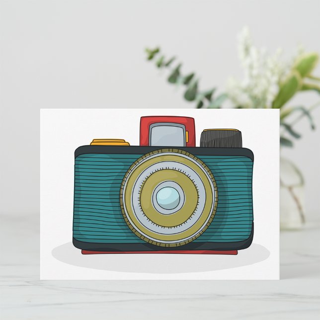 Retro Style Camera Invitations (Creator Uploaded)