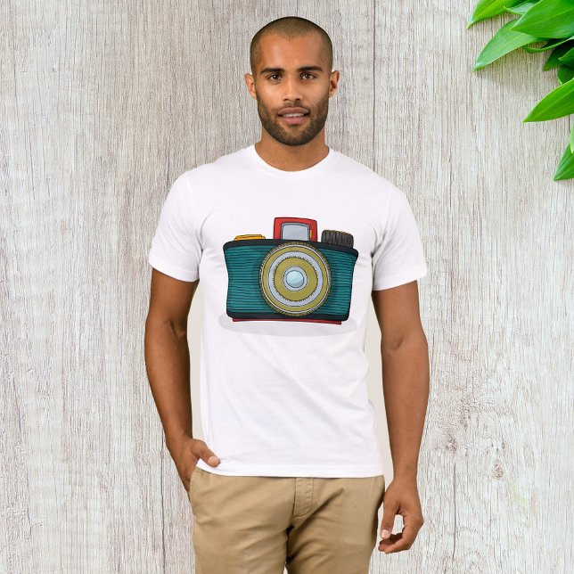 Retro Style Camera Mens T-Shirt (Creator Uploaded)