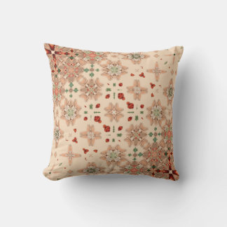Retro Style Cross Weave Geographic Pattern Cushion