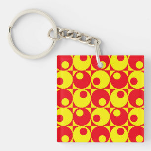 Retro style design key ring